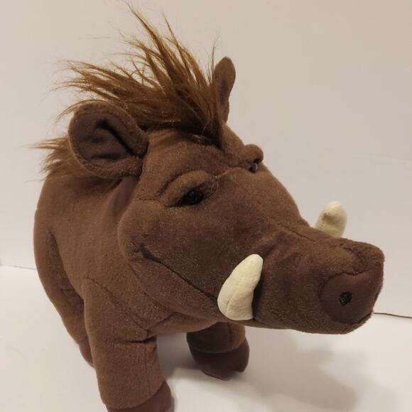 Build a Bear Pumba Warthog from The Lion King Disney Stuffed Plush 13" - Picture 2 of 10